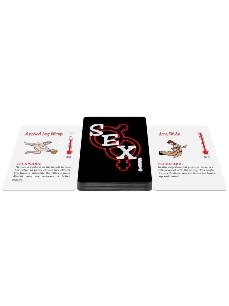 Gry-A YEAR OF SEX! SEXUAL POSITION CARDS - 2